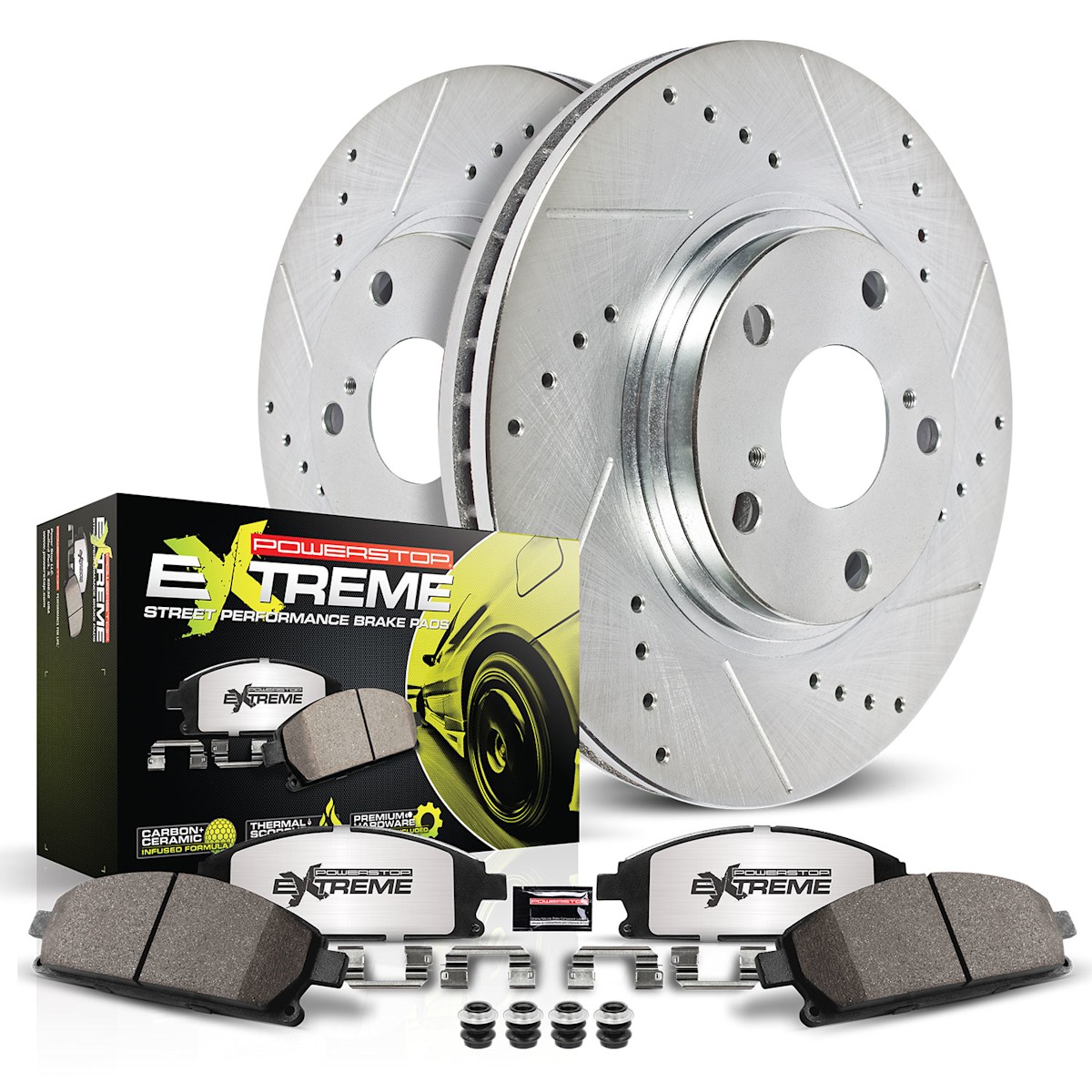 Open Box K962-26 2-Wheel Set Brake Disc and Pad Kits Rear for E86 Z Series E85